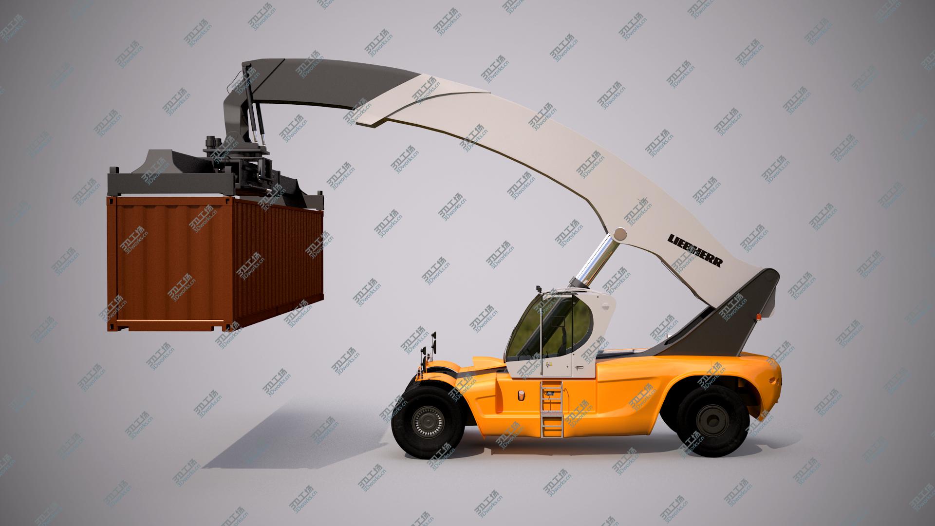 images/goods_img/20210319/Liebherr Reachstacker and 40ft Container 3D model/2.jpg